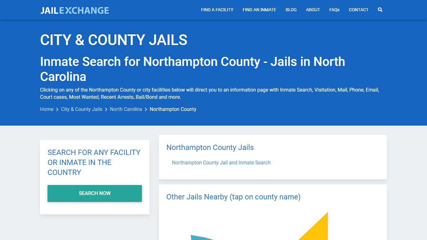 Inmate Search for Northampton County | Jails in North Carolina